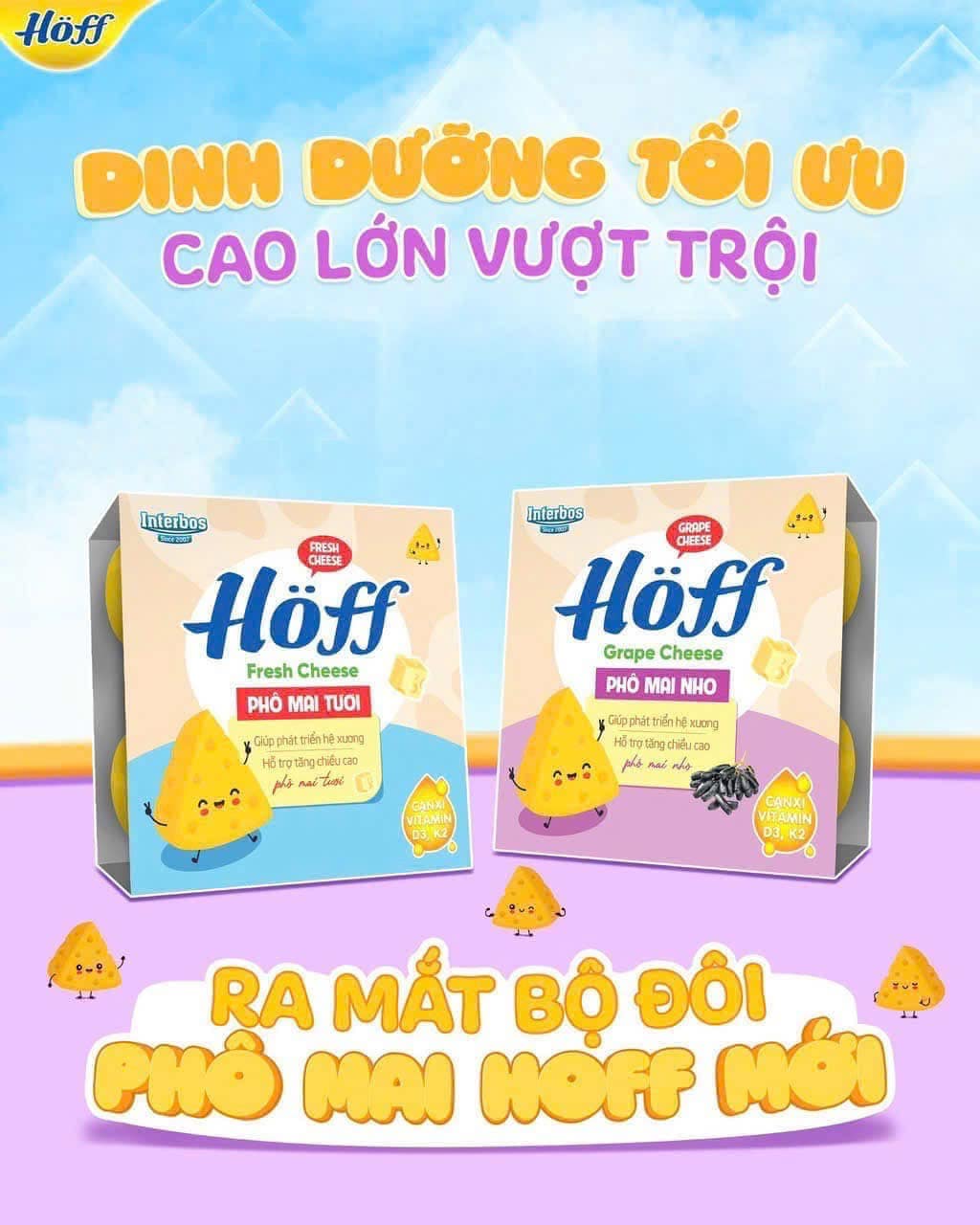 [🆕🇻🇳] Shop Mẹ và Bé Ngân Hà – chuyên cung cấp các sản phẩm chính hãng – thời trang Mẹ và Bé giá tốt 🧑‍🧒❤️️👶⭐️ BỘ ĐÔI PHÔ MAI TƯƠI HOFF
DINH DƯỠNG TỐI ƯU – CAO LỚN VƯỢT TRỘIMẹ có biết? 100g Phô mai Hoff, đáp ứng 43% nhu cầu Canxi mỗi ngày cho bé từ 1-3 tuổiVới  , shares-0✔️ , likes-1❤️️ , date-2025-03-18 17:18:59🇻🇳🇻🇳🇻🇳📰🆕