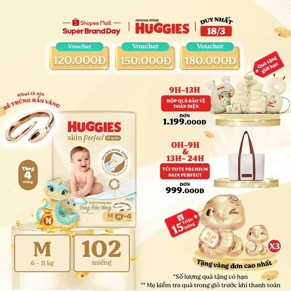 [🆕🇻🇳]  Cưng Xỉu Shop 🧑‍🧒❤️️👶⭐️ Mui bỉm nhận quà cực chất – Tã bỉm quần Huggies Skin Perfect Mega Jumbo   Sale 41%:
, shares-0✔️ , likes-0❤️️ , date-2025-03-20 04:22:33🇻🇳🇻🇳🇻🇳📰🆕