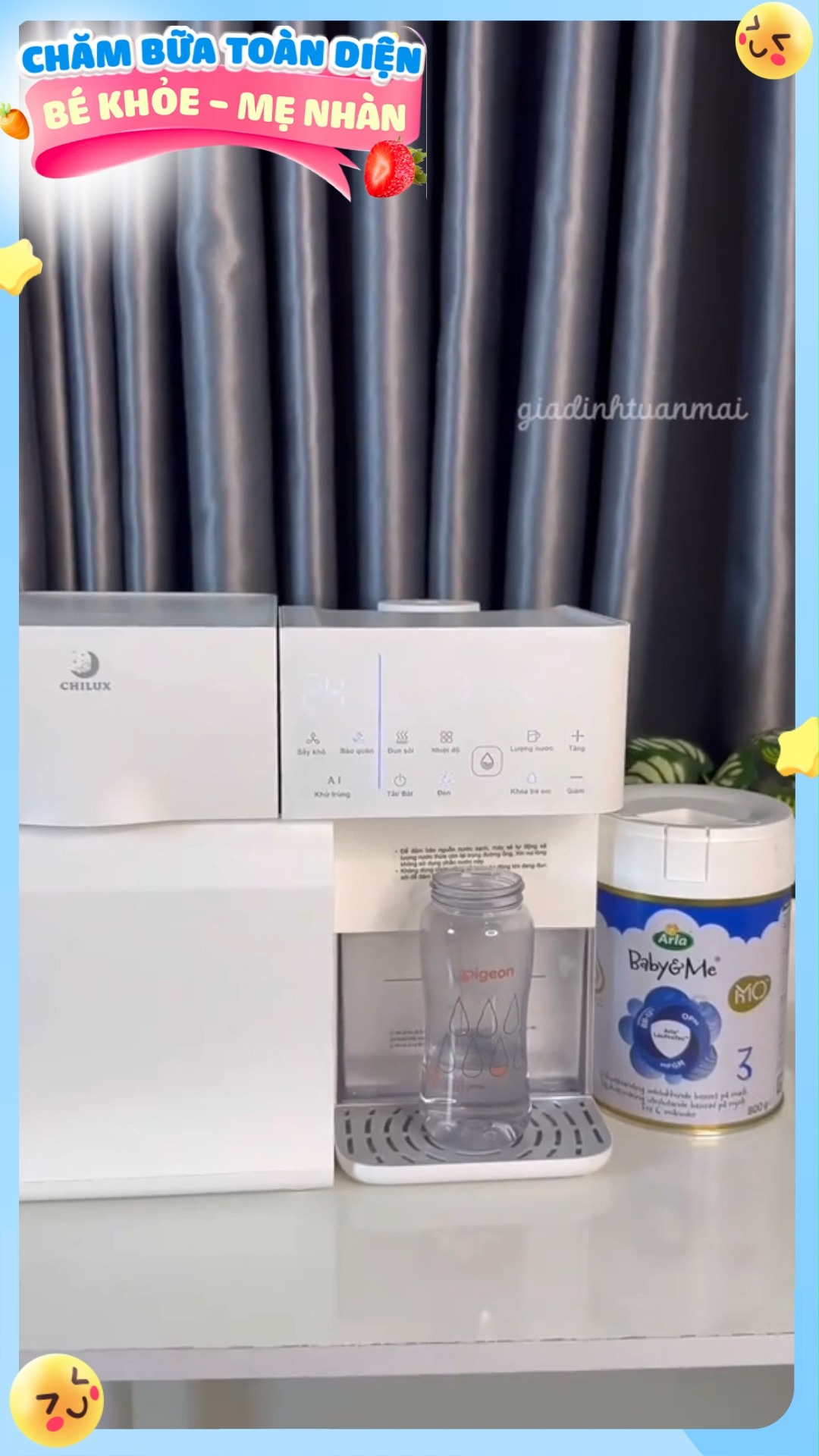 [🆕🇻🇳] Chilux là thương hiệu chuyên sản xuất sản phẩm tiện ích dành cho bé tiên phong tại Singapore 🧑‍🧒❤️️👶⭐️  Mẹ sắp sinh, muốn mua Máy tiệt trùng cho con để ở cữ không nên bỏ qua dòng máy này nhà Chilux. Vừa hiện đại, vừa đa năng lại vừa tiết kiệm.#chiluxU3
#Ma , shares-0✔️ , likes-0❤️️ , date-2025-03-21 15:47:38🇻🇳🇻🇳🇻🇳📰🆕