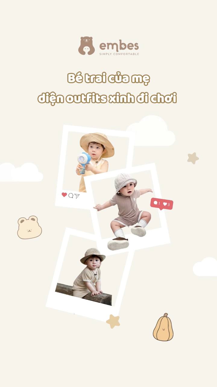 [🆕🇻🇳] EMBES là thương hiệu thời trang “Việt made” chất lượng cao dành cho trẻ em 🧑‍🧒❤️️👶⭐️ Hãy để bé trai tỏa sáng cùng những thiết kế xinh yêu của nhà Embes nha  #embes #embesvn #simplycomfortable , shares-0✔️ , likes-0❤️️ , date-2025-03-20 23:24:21🇻🇳🇻🇳🇻🇳📰🆕