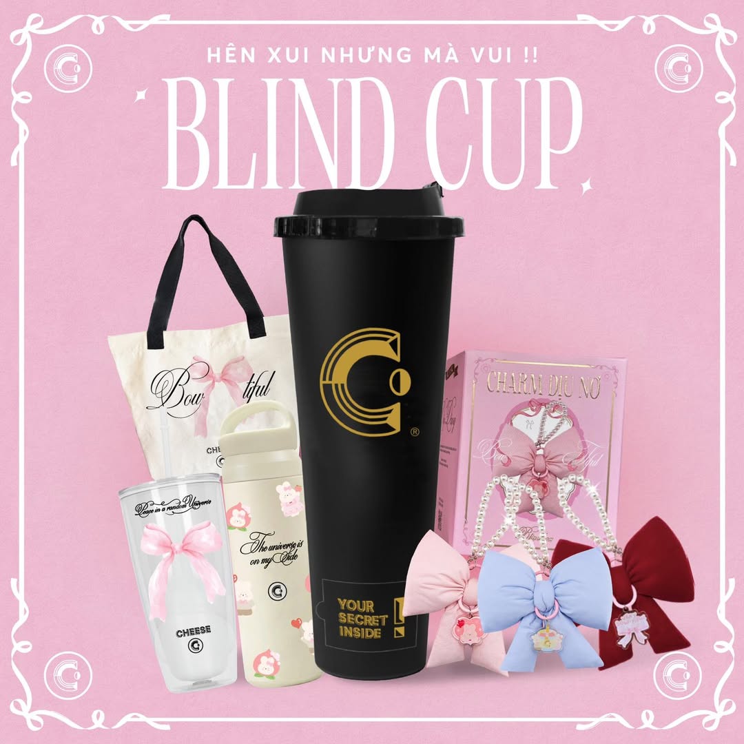 [☕️🇻🇳] Cheese Coffee 🥤 Top1Coffee ☕️ KHUI BLIND CUP HÊN XUI
NHƯNG LUÔN VUI !! 

Cơ hội sở hữu vật phẩm quà tặng bí mật chỉ có trong chương trình khui Blind Cup cùng  , shares-25✔️ , likes-448❤️️ , date-2025-03-16 23:30:38🇻🇳🇻🇳🇻🇳📰🆕