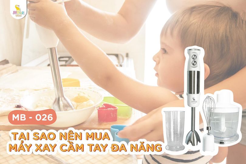 [???] Bé ơiii – Siêu thị Mẹ và Bé  ?‍?❤️️?⭐️  TẠI SAO NÊN CHỌN MUA MÁY XAY CẦM TAY ĐA NĂNG MOAZ BÉBÉ #MB026Hiện nay trên thị trường có rất nhiều mẫu #máy_xay_cầm_tay khiến mẹ băn khoăn không biế , shares-1✔️ , likes-1❤️️ , date-2025-03-18 03:29:58????????