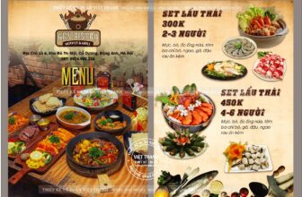 [🆕🇻🇳] Thiết kế và In ấn Việt Thanh – chuyên in menu nhựa, menu bìa da, menu spa, salon, menu fomex, card, menu led gỗ  🎨 Top1Designs ✨  1 chiếc menu vintage cho nhà hàng lẩu
MENU NHỰA CAO CẤP – ĐẲNG CẤP CHO NHÀ HÀNG!
Chống nước tuyệt đối
– Không lo ẩm ướt, không sợ nước đổ!
Chống xước , shares-0✔️ , likes-0❤️️ , date-2025-03-22 17:03:50🇻🇳🇻🇳🇻🇳📰🆕