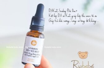 [🆕🇻🇳] Riobebé – Ở đây có tất tần tật sản phẩm phục vụ cho mẹ và bé 😎❤️️⭐️ Top1Kids 😎❤️️⭐️  Vitamin D3 K2 M7 Sunday Natural Đức+ Vitamin D3K2 bổ sung giúp tăng khả năng hấp thụ canxi và bổ sung D3 cho bé từ sơ sinh.Thành phần đỉnh của đỉnh b… , shares-0✔️ , likes-2❤️️ , date-2025-03-20 17:44:19🇻🇳🇻🇳🇻🇳📰🆕