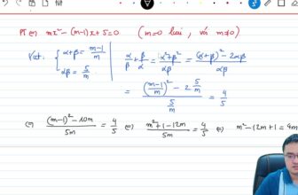 [🆕🇻🇳] Thầy Đỗ Văn Đức – Ôn luyện 10, 11, 12 môn Toán 📚 Top1Learn 📕 Chuỗi live 5h sáng luyện thi ĐGNL | Buổi 6
Tập 1: KIẾN THỨC NỀN VỀ HÀM SỐ
Tập 2: HÀM SỐ BẬC HAI VÀ ĐỊNH LÝ VIET
—
2K7, 2K8, 2K9 đăng kí học ôn thi ĐGNL v , shares-0✔️ , likes-992❤️️ , date-2025-03-24 11:59:18🇻🇳🇻🇳🇻🇳📰🆕