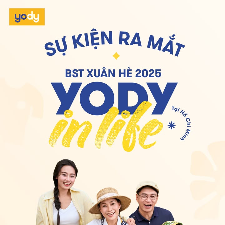 [👗🇻🇳] Yody – Thời trang thiết kế Việt, năng động, giúp khách hàng trẻ trung hơn mỗi ngày 👕 Top1Fashion 👗 – DUY NHẤT 21.03 – 23.03.2025 TẠI HẢI DƯƠNG

Nhận ngay quà miễn phí – Cứ tham gia l …