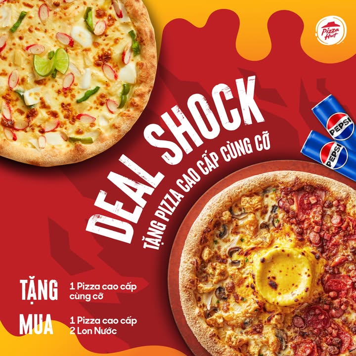 [🍕🇻🇳] Pizza Hut Việt Nam 🍕 Top1Pizza – no1Pizza 🥘 – 🔥 Cuối Tuần Deal Nóng, Chấn Động “MUA 01 TẶNG 01”+1 Máy “Deal Hời” G …