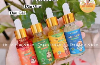 [🆕🇻🇳] Nhím Nhím – Ăn Dặm Mẹ Nhím 🧑‍🧒❤️️👶⭐️ Dầu ăn dặm mini dùng thử cho bé, quá phù hợp cho bé mới ăn dặm để mẹ test xem bé có yêu thích ko  lại tiện mang đi khắp nơi luôn ạ.
Dầu oliu
Dầu gấc
Dầu óc , shares-0✔️ , likes-5❤️️ , date-2025-03-21 05:14:32🇻🇳🇻🇳🇻🇳📰🆕