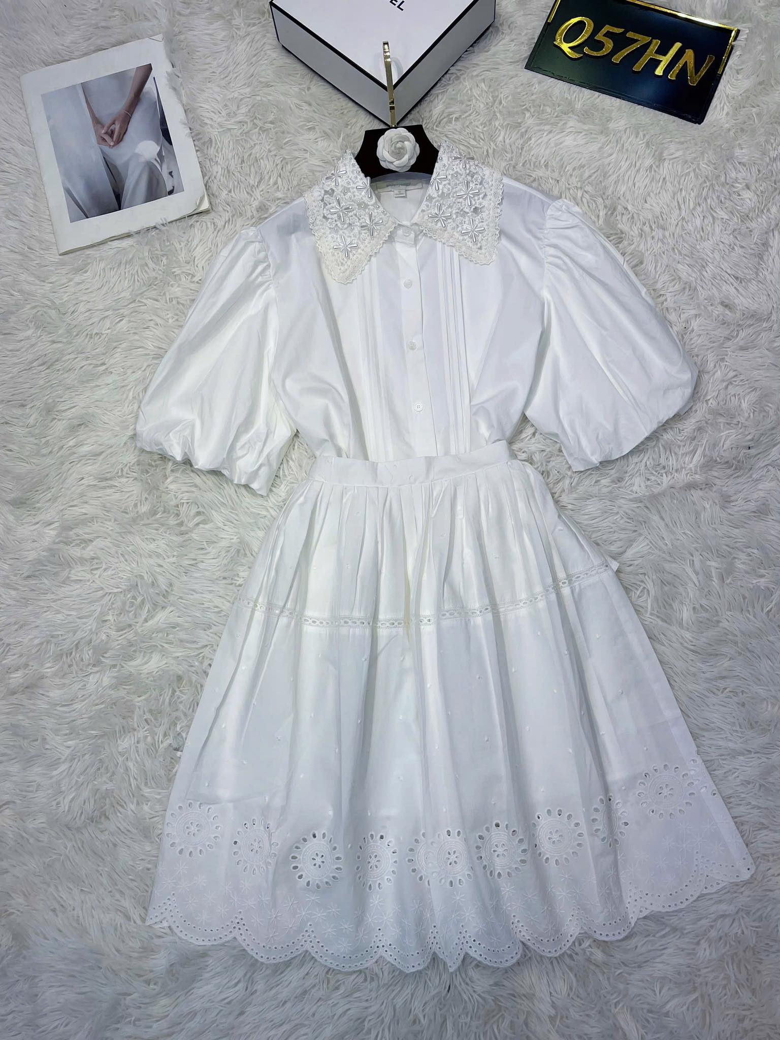 [🆕🇻🇳] HẢI HUYỀN TRẦN – Chuyên Hàng Cao cấp 👕 Top1Fashion 👗  Sét trắng thực sự xinh dã man ạ. Lên đồ cho mùa hè đã quá luôn
Sẵn S M
@fan cứng
, shares-0✔️ , likes-1❤️️ , date-2025-03-22 06:23:52🇻🇳🇻🇳🇻🇳📰🆕