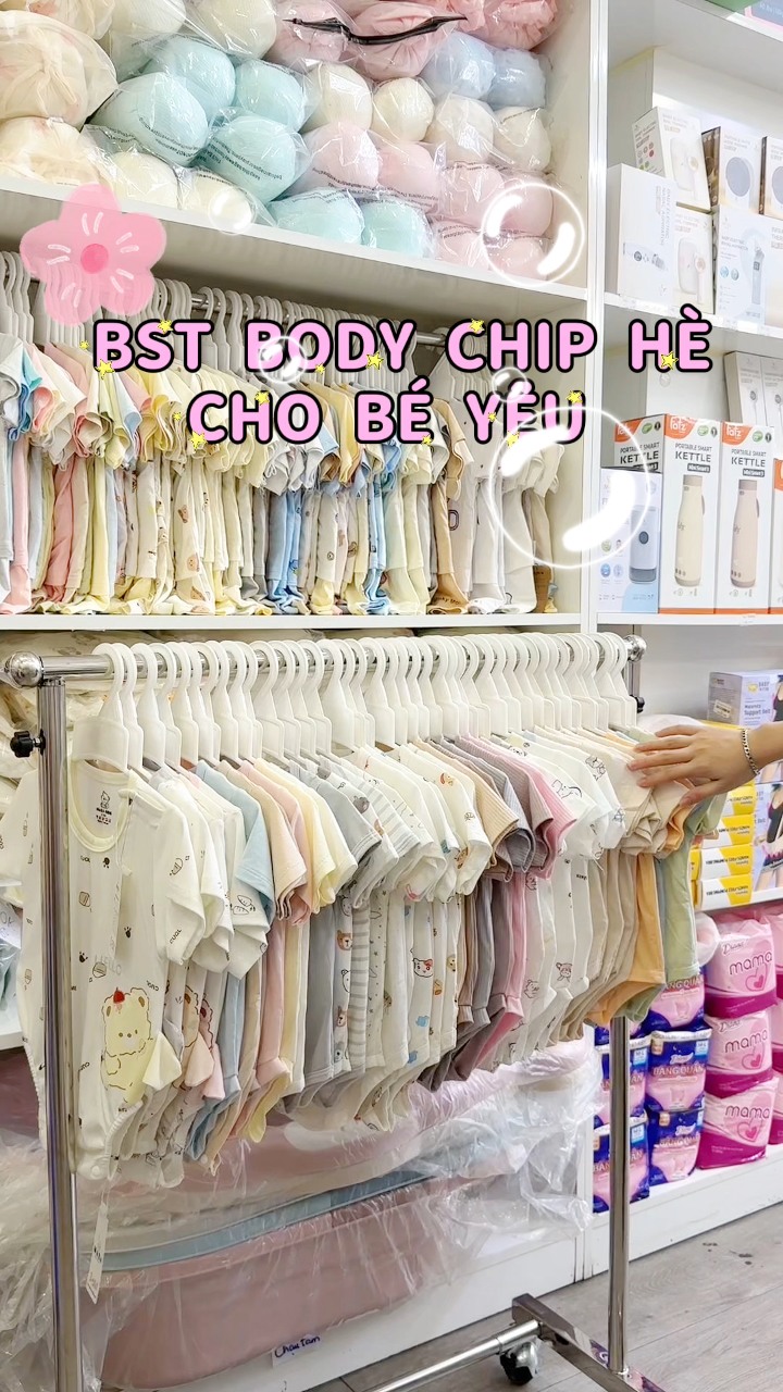 [🆕🇻🇳]  Hi Baby & Mom – CHUYÊN COMBO ĐI SINH CHO MẸ & BÉ 🧑‍🧒❤️️👶⭐️ BST BODY CHIP MÙA HÈ  , shares-0✔️ , likes-0❤️️ , date-2025-03-26 01:06:08🇻🇳🇻🇳🇻🇳📰🆕