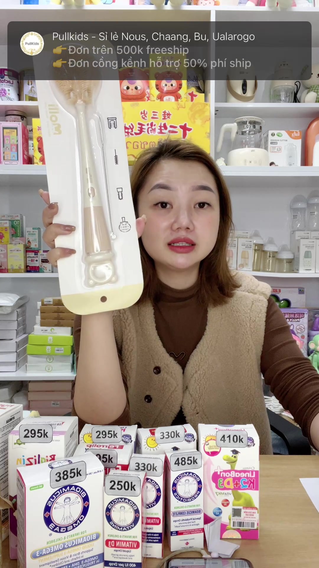 [🆕🇻🇳]  Pullkids – Sỉ lẻ Nous, Chaang, Bu, Ualarogo 🧑‍🧒❤️️👶⭐️ Không lòng vòng live này xả hàng siêu rẻ mom ơi….. ��� , shares-2✔️ , likes-0❤️️ , date-2025-03-18 19:41:00🇻🇳🇻🇳🇻🇳📰🆕
