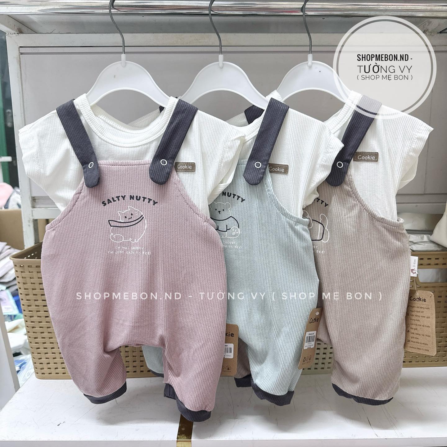 [🆕🇻🇳] Shop Mẹ Bon – Chuyên quần áo trẻ sơ sinh , trẻ em chính hãng 🧑‍🧒❤️️👶⭐️ Body yếm cookie  tăm lạnh kèm áo
Size : 3m -> 18m
Shopee :
Video :
Tik tok :
, shares-0✔️ , likes-1❤️️ , date-2025-03-20 22:27:24🇻🇳🇻🇳🇻🇳📰🆕