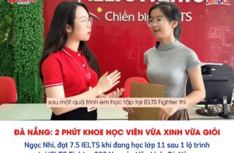 [🆕🇻🇳] IELTS Fighter – Chiến binh IELTS 📚 Top1Learn 📕  IELTS Fighter Đà Nẵng: 2 phút khoe học viên vừa xinh vừa giỏi!Chinh phục 7.5 IELTS khi còn đang học lớp 11 – điều tưởng chừng không dễ dàng nhưng Ngọc N , shares-0✔️ , likes-12❤️️ , date-2025-03-21 18:47:34🇻🇳🇻🇳🇻🇳📰🆕
