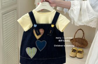 [🆕🇻🇳]  LUV MICHI – Thời trang trẻ em cao cấp 🧑‍🧒❤️️👶⭐️  Hello Summer!
Bộ trang phục dễ thương cho bé yêu với thiết kế yếm jeans phối tim ngọt ngào, kết hợp áo thun vàng pastel nhẹ nhàng. Hoàn hảo cho những ngà , shares-0✔️ , likes-1❤️️ , date-2025-03-20 21:59:14🇻🇳🇻🇳🇻🇳📰🆕