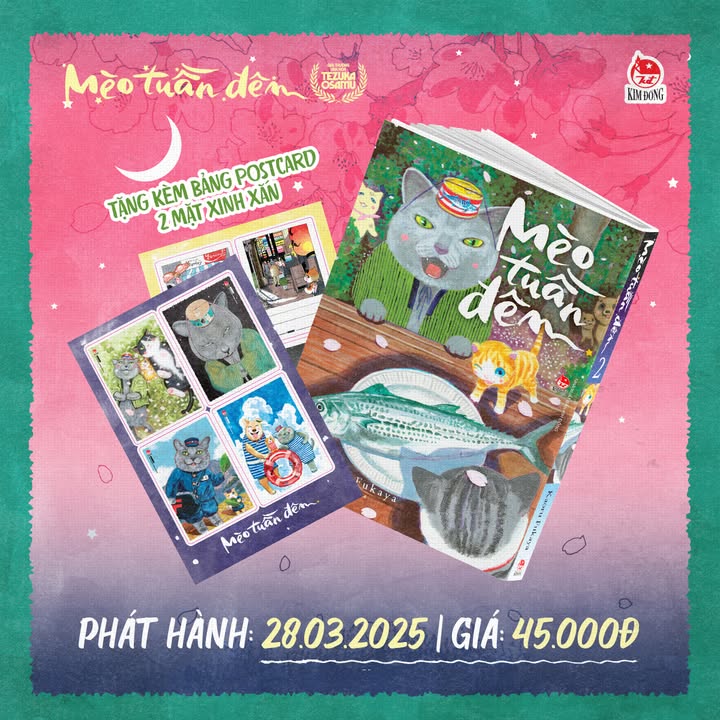 [📚🇻🇳] NXB Kim Đồng là NXB đứng đầu trong việc xuất bản sách và văn hóa phẩm 📕 Top1Book 📚 – 🐾🐱🌃 Cuối tháng chữa lành bằng câu chuyện về chú mèo tuần cảnh luôn l …