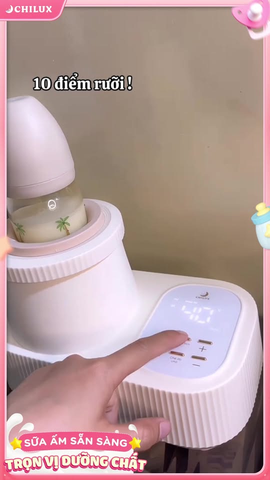 [🆕🇻🇳] Chilux là thương hiệu chuyên sản xuất sản phẩm tiện ích dành cho bé tiên phong tại Singapore 🧑‍🧒❤️️👶⭐️ Lắc sữa chuẩn khoa học với Máy lắc sữa Chilux H7. Sữa tan đều, không vón cục, không tạo bọt  #Chilux #Máy_lắc_sữa_Chilux #Máy_giữ_ấm_sữa_Chilux , shares-0✔️ , likes-0❤️️ , date-2025-03-22 17:57:15🇻🇳🇻🇳🇻🇳📰🆕