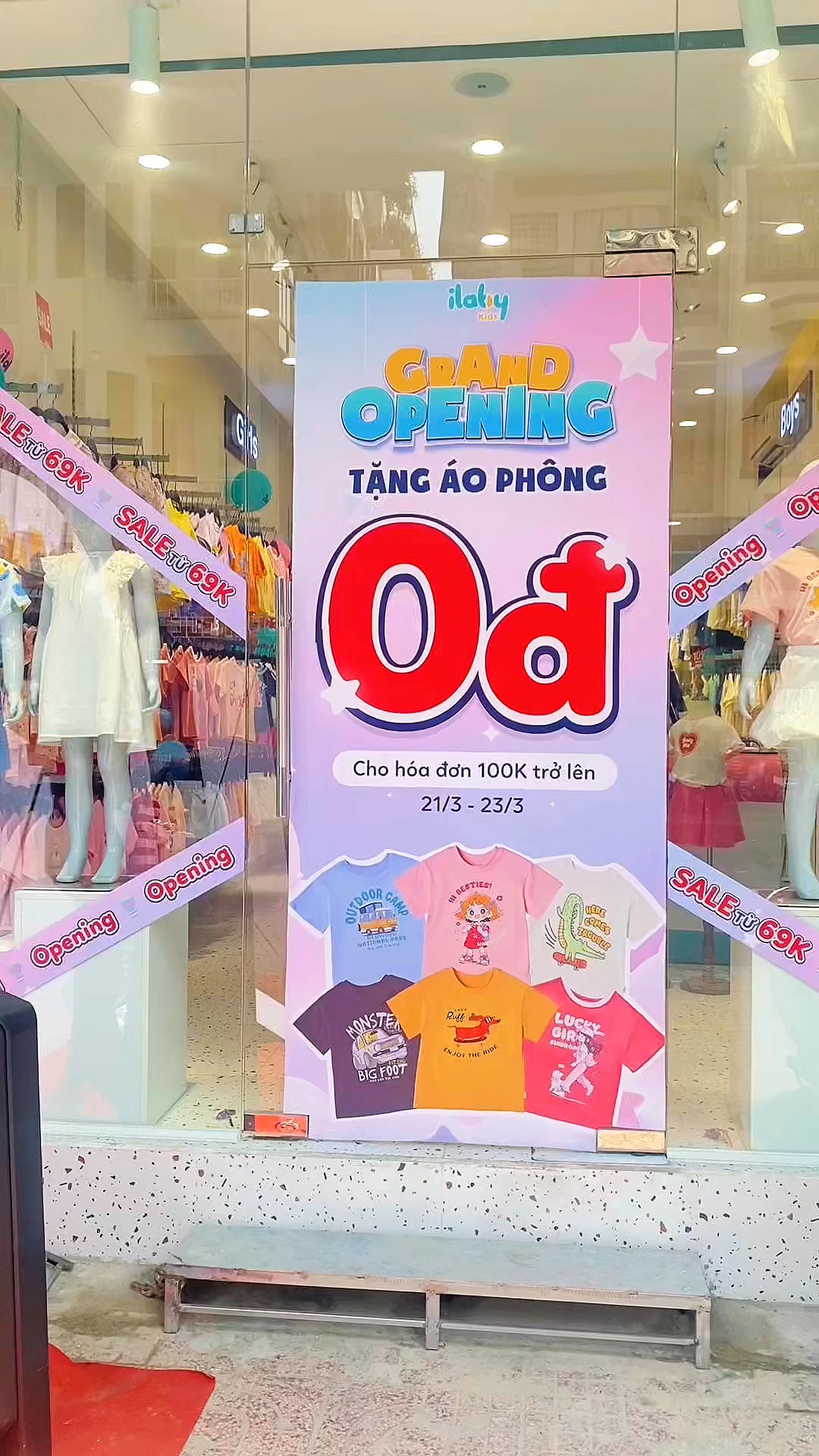 [🆕🇻🇳] ILaby – Tự Tin và Tỏa Sáng 🧑‍🧒❤️️👶⭐️ Còn duy nhất hôm nay 23/3 tặng áo phông 0Đ đơn từ 100K. Tất cả cửa hàng đều được áp dụng CT này, ba mẹ tranh thủ ghé nha hời quá là hời , shares-0✔️ , likes-0❤️️ , date-2025-03-23 18:36:58🇻🇳🇻🇳🇻🇳📰🆕