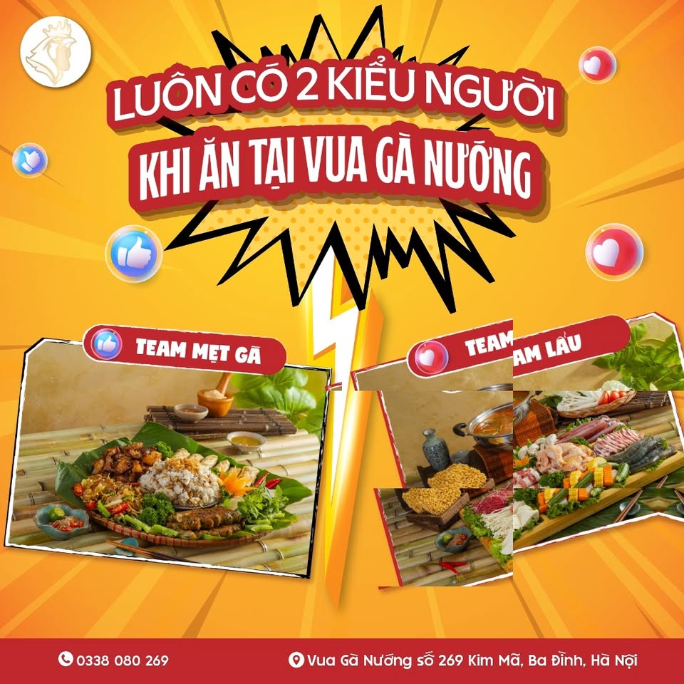 [🆕🇻🇳] Vua Gà Nướng – Thương Hiệu Gà Ngon 🍔 Top1Food 🍜 LUu00d4N Cu00d3 2 KIu1ec2U NGu01afu1edcI KHI u0102N Tu1ea0I VUA Gu00c0 Nu01afu1edaNGnnCu1ee9 mu1ed7i lu1ea7n tu1ee5 tu1eadp gia u0111u00 , shares-0✔️ , likes-1❤️️ , date-2025-03-22 18:00:20🇻🇳🇻🇳🇻🇳📰🆕