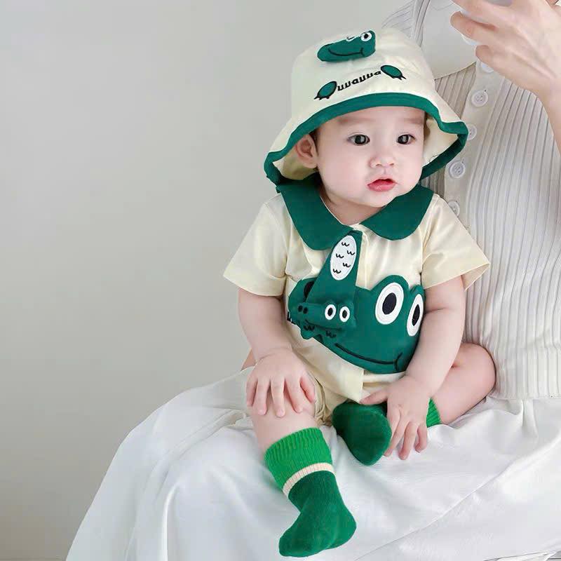 [🆕🇻🇳] May’s House – Cửa hàng quần áo sơ sinh & trẻ em 🧑‍🧒❤️️👶⭐️  Sale set cá sấu kèm nón #89k ( giá gốc 119k)
Size 1 3-5kg,
sz 2 5-7kg,
sz 4: 8-10ky
, shares-0✔️ , likes-3❤️️ , date-2025-03-24 21:11:25🇻🇳🇻🇳🇻🇳📰🆕