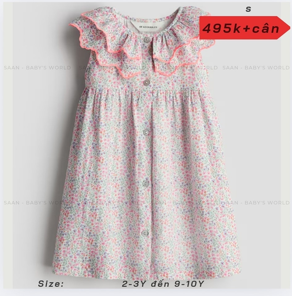 [🆕🇻🇳]  SAAN – Baby’s World – 𝐒𝐀𝐀𝐍 𝐎𝐑𝐃𝐄𝐑 𝐀𝐔𝐓𝐇𝐄𝐍𝐓𝐈𝐂 𝐅𝐎𝐑 𝐌𝐎𝐌 & 𝐁𝐀𝐁𝐘 🧑‍🧒❤️️👶⭐️ Xuýt xoa khi đầm về vì quá xinh.
>>> Mời cả nhà lên đơn ạ
—–
Order Us Authentic về sau 3-5 tuần
Tham giá nhóm tại:
, shares-0✔️ , likes-0❤️️ , date-2025-03-26 18:15:54🇻🇳🇻🇳🇻🇳📰🆕