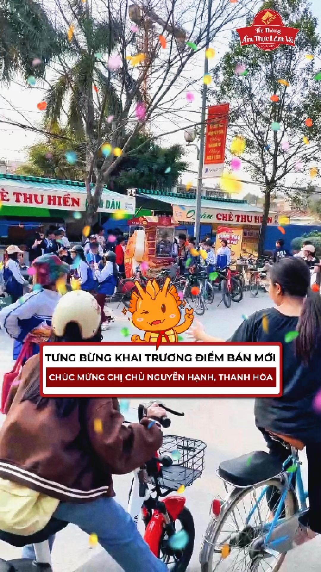 [🆕🇻🇳] Hệ Thống Bánh Mì Lâm Vũ 🍔 Top1Food 🍜 Khai trương rộn ràng điểm bán Chị Chủ Hạnh (Thanh Hóa).

Nhượng quyền ngay để tiền vào túi thật – sở hữu điểm bán Hệ Thống Ẩm Thực Lâm Vũ để mang về lợi nh , shares-0✔️ , likes-0❤️️ , date-2025-03-25 20:55:27🇻🇳🇻🇳🇻🇳📰🆕