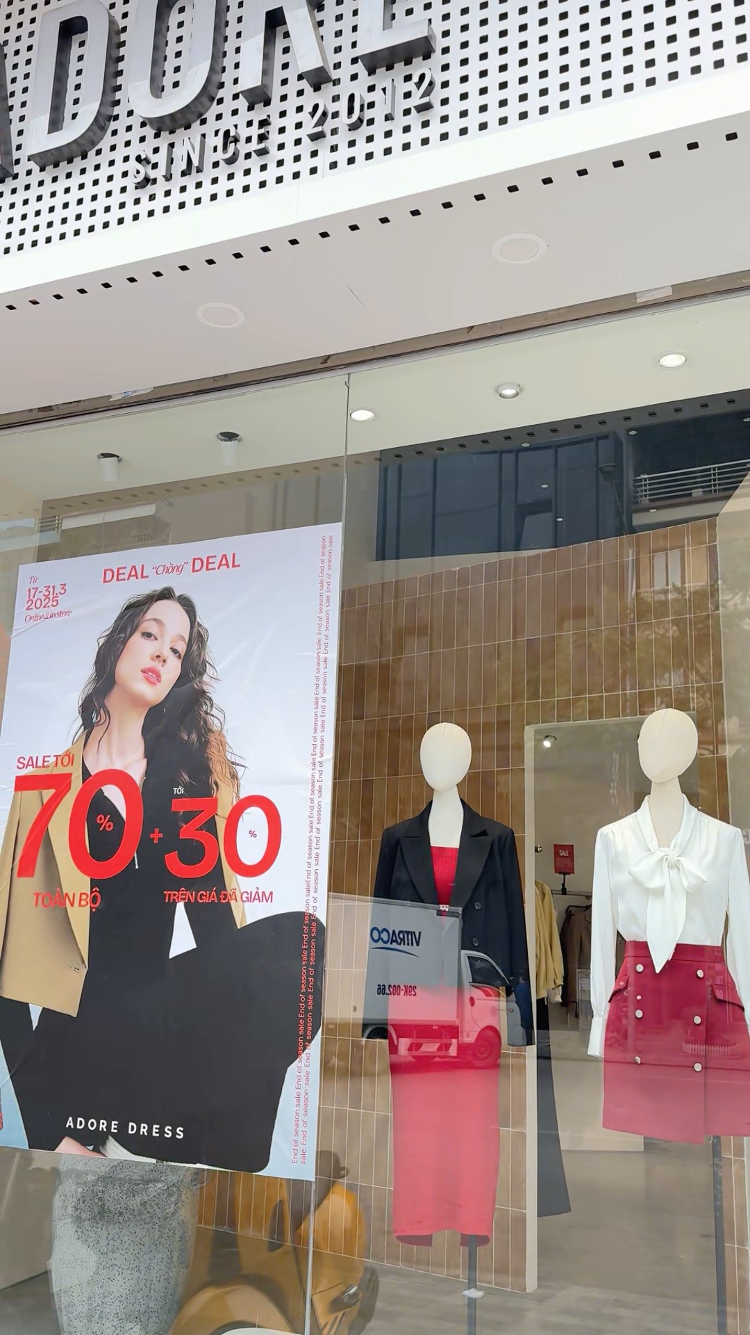 [🆕🇻🇳] ADORE DRESS – Là thế hệ thương hiệu thời trang trẻ 👕 Top1Fashion 👗  FINAL CLEARANCE IN STORE  SALE UP TO 70% & EXTRA UP TO 30% ALL ITEMS  Cone and get your fav  #Adoredress #fashion #sales #instore #FinalSale #clearancesale , shares-0✔️ , likes-0❤️️ , date-2025-03-23 15:31:45🇻🇳🇻🇳🇻🇳📰🆕