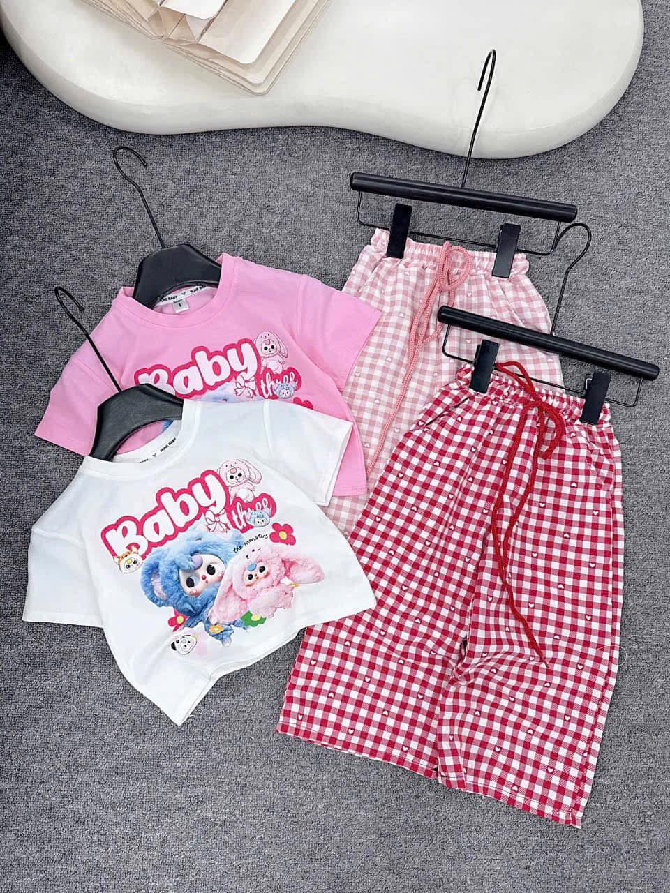 [🆕🇻🇳] Shop Trẻ Sơ Sinh – Vì con….Mẹ sẽ đánh đổi tất cả…….Con yêu của mẹ 🧑‍🧒❤️️👶⭐️  Outfix mùa du lịch đến rồi
E lên thêm set đồ siêu yêu cho các cô công chúa
BỘ ĐỒ QUẦN XUÔNG BG cho bé gái,Áo thun côtton mềm mịn, phối quần cạp chun có  , shares-0✔️ , likes-2❤️️ , date-2025-03-24 23:15:11🇻🇳🇻🇳🇻🇳📰🆕