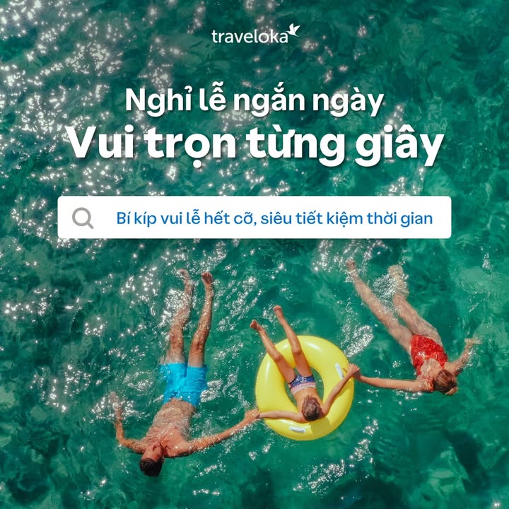 [✈🇻🇳] Traveloka Vietnam – Sống Trải Nghiệm ✈ Top1Travel 🌏 – Không cần chờ đợi, lễ chơi hết mình cùng Traveloka 👇Đừng lãng phí kỳ n …