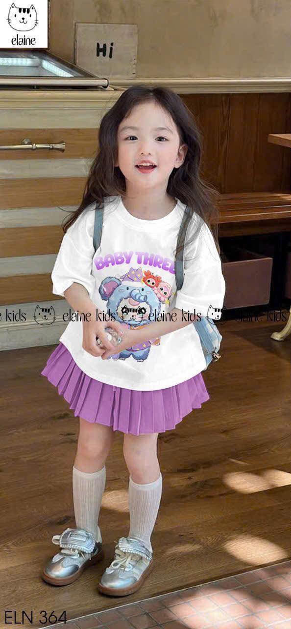 [🆕🇻🇳]  Minsu Kids 😎❤️️⭐️ Set bộ BabyThree tím đẹp lắm
Bé mặc đi học – đi chơi là quá đỉnh
Áo chất cotton 4 chiều loại 1 đảm bảo chất lượng
Chân váy kaki tím cotton rập ly kèm quần , shares-0✔️ , likes-0❤️️ , date-2025-03-27 04:07:23🇻🇳🇻🇳🇻🇳📰🆕