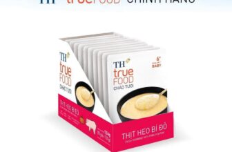 [🆕🇻🇳] Thế Giới Sữa Thịnh Quỳnh – Đông Hưng – Thái Bình 🧑‍🧒❤️️👶⭐️ Cháo tươi TH True Food dành cho bé từ 6 tháng nè mom ơi, dòng cháo hot hit hôm giờ ạCháo Tươi TH TRUE FOOD 6+ 100% Nguyên Liệu Tươi Ngon – Ngon như Mẹ n , shares-0✔️ , likes-1❤️️ , date-2025-03-27 22:52:41🇻🇳🇻🇳🇻🇳📰🆕