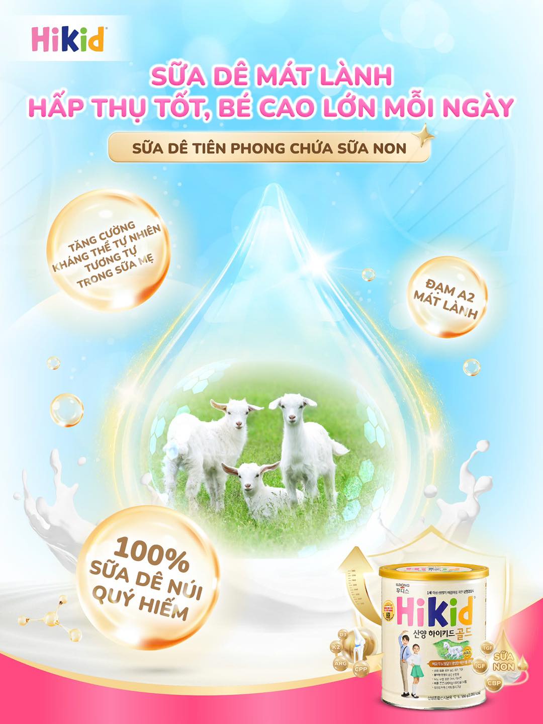 [🆕🇻🇳] Mẹ & bé Forkids Đà Lạt  – Chuyên sữa, tã, đồ dùng cho mẹ bầu và bé yêu 🧑‍🧒❤️️👶⭐️  SỮA DÊ MÁT LÀNH – HẤP THỤ TỐT, BÉ CAO LỚN MỖI NGÀY!Mẹ lo lắng vì bé thấp còi, chậm tăng cân, hay đầy bụng, khó hấp thu? Đừng lo, sữa dê Hikid chính là  , shares-0✔️ , likes-2❤️️ , date-2025-03-27 03:33:51🇻🇳🇻🇳🇻🇳📰🆕