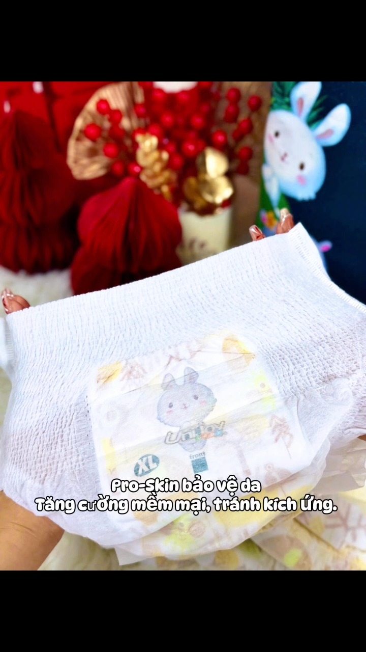 [🆕🇻🇳] Unijoy Việt Nam – Thương hiệu Tã Bỉm số 1 tại Mỹ 🧑‍🧒❤️️👶⭐️  Tã Ngày Unijoy Baby Skin Care – Êm Ái, Khô Thoáng Cả Ngày!Tinh chất lá đào làm dịu da, ngừa hăm, bảo vệ bé yêu.
Lõi thấm hút 460g Nhật Bản, sức chứa  , shares-0✔️ , likes-0❤️️ , date-2025-03-29 16:55:30🇻🇳🇻🇳🇻🇳📰🆕