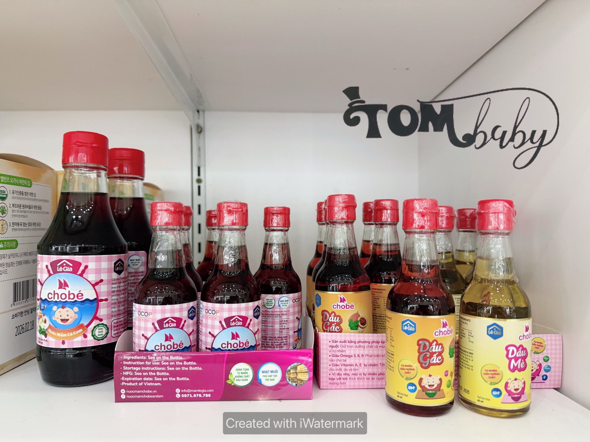 [🆕🇻🇳] Shop TOM BABY  Chuyên Bỉm,Thời trang cho bé,các loại Bánh kẹo, Kem, Thực phâm dinh dưỡng 🧑‍🧒❤️️👶⭐️ Mua 2 chai nước mắm Lê Gia 200ml tặng ngay cho các mẹ 1 chai dầu ăn ( dầu Gấc hoặc dầu Mè) thơm ngon bổ dưỡng.
Nhanh tay nha các mẹ ơi
, shares-0✔️ , likes-0❤️️ , date-2025-03-31 01:04:58🇻🇳🇻🇳🇻🇳📰🆕