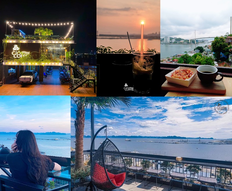 TOP quán cafe đẹp nhất Hạ Long. Quán cafe ngon, view biển ở Hạ Long. Gió Coffee