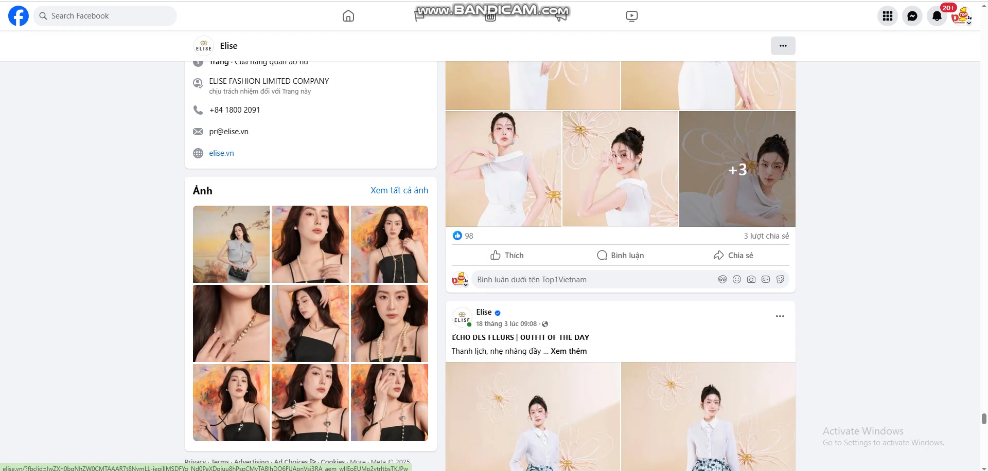 Elise – Định hướng phong cách thời trang [🆕Top1Vietnam🇻🇳] [🆕🇻🇳] Top1Vietnam ♥️️