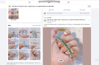 Tiệm Bạc Kim Tuyến Cà Mau- Chuyên Bạc ý cao cấp lên Moissanite kiểm định  [🆕Top1Vietnam🇻🇳] [🆕🇻🇳] Top1Vietnam ♥️️