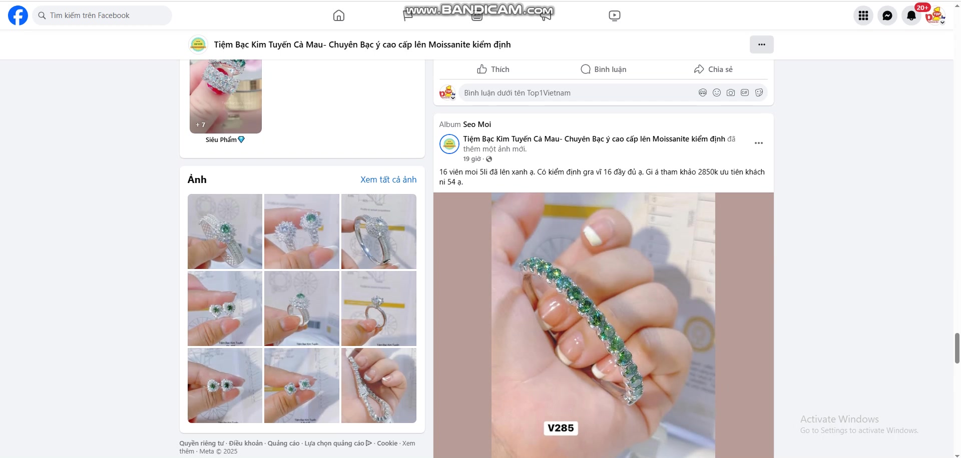 Tiệm Bạc Cảnh Thùy – Bình Tân – Bán buôn trang sức [🆕Top1Vietnam🇻🇳] [🆕🇻🇳] Top1Vietnam ♥️️