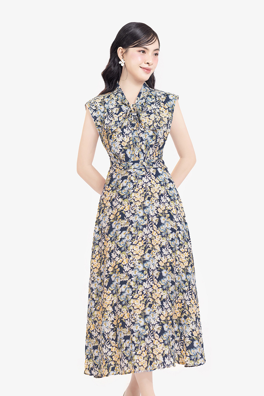 [🛒🇻🇳]Đầm hoa nhí nhiều màu dáng xòe dài – K&K Fashion , SKU – KK176-05 – kkfashion.vn 🇻🇳🛒Top1Shop🛒 🇻🇳Top1Vietnam🇻🇳 🛍🛒🇻🇳