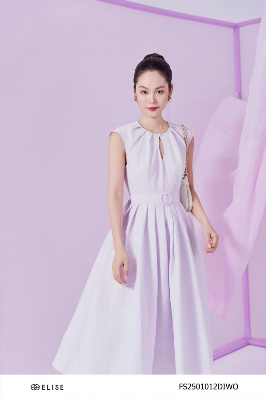 [🛒🇻🇳]ĐẦM XỐP HOA TÍM NHẠT XẾP LY CỔ – , SKU – FS2501012DIWOPU – elise.vn 🇻🇳🛒Top1Shop🛒 🇻🇳Top1Vietnam🇻🇳 🛍🛒🇻🇳