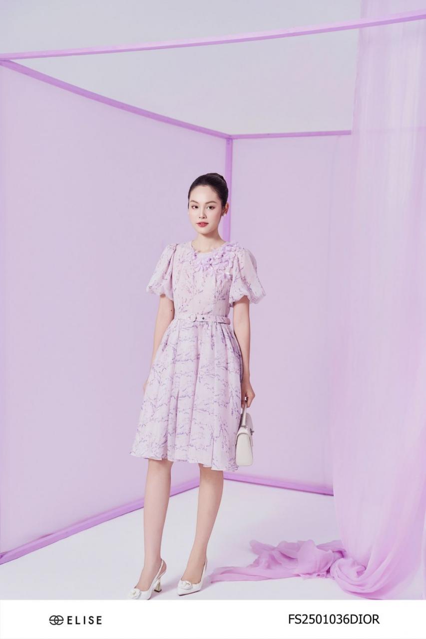 [🛒🇻🇳]ĐẦM TƠ TÍM LAVENDER ĐÍNH HOA – , SKU – FS2501036DIORPU – elise.vn 🇻🇳🛒Top1Shop🛒 🇻🇳Top1Vietnam🇻🇳 🛍🛒🇻🇳