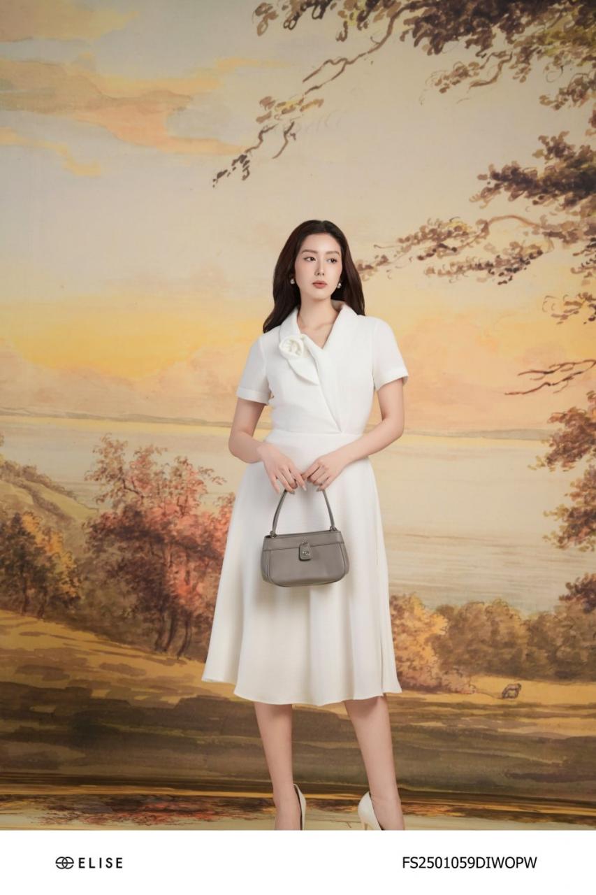 [🛒🇻🇳]ĐẦM TRẮNG NỔI HT CỔ LẬT CUỐN HOA – , SKU – FS2501059DIWOPW – elise.vn 🇻🇳🛒Top1Shop🛒 🇻🇳Top1Vietnam🇻🇳 🛍🛒🇻🇳