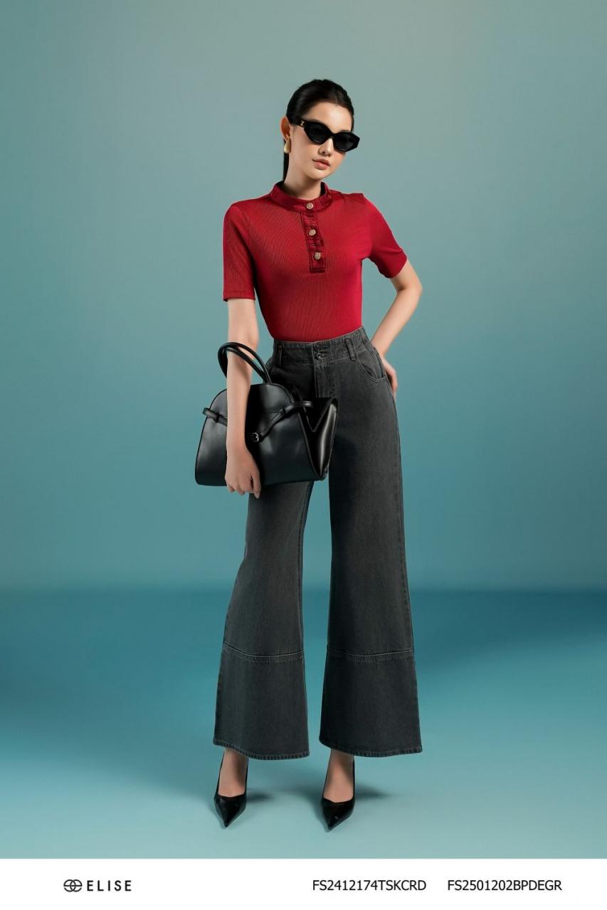 [🛒🇻🇳]QUẦN JEANS SUÔNG DÀI GHI ĐÁ – , SKU – FS2501202BPDEGR – elise.vn 🇻🇳🛒Top1Shop🛒 🇻🇳Top1Vietnam🇻🇳 🛍🛒🇻🇳