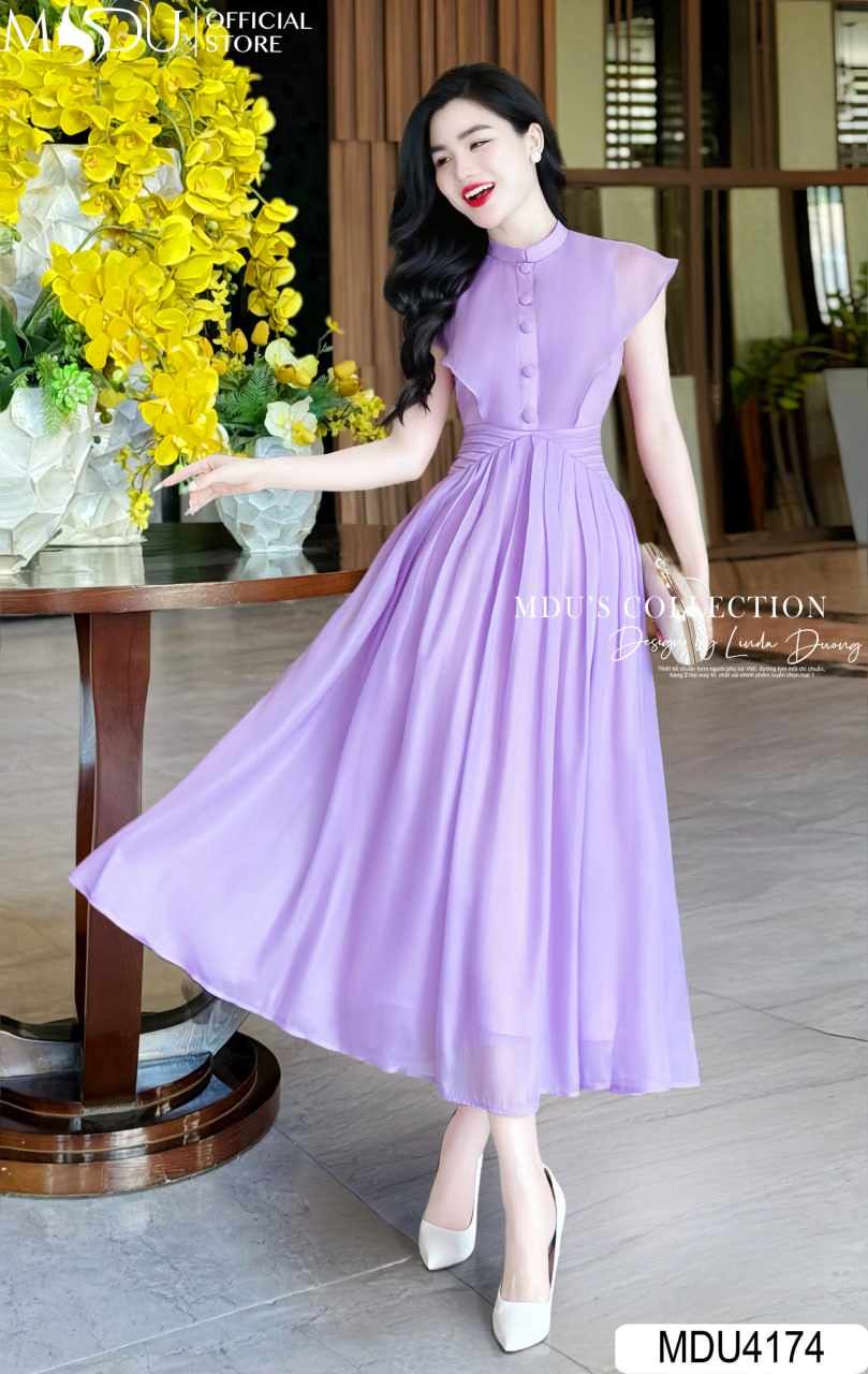 [🛒🇻🇳]Váy Thiết Kế MDU4174 – Màu Tím Mộng Mơ Cùng Thiết Kế Dáng Tay Cánh Tiên Điệu Đà Cuốn Hút – , SKU – – mdufashion.com 🇻🇳🛒Top1Shop🛒 🇻🇳Top1Vietnam🇻🇳 🛍🛒🇻🇳
