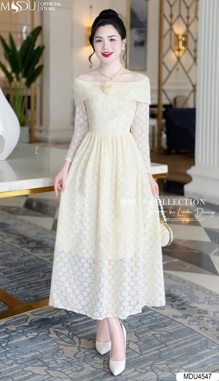 [🛒🇻🇳]Váy Thiết Kế MDU4547 Dáng Xòe Nhẹ Cổ Trễ Vai Quyến Rũ - , SKU - - mdufashion.com 🇻🇳🛒Top1Shop🛒 🇻🇳Top1Vietnam🇻🇳 🛍🛒🇻🇳