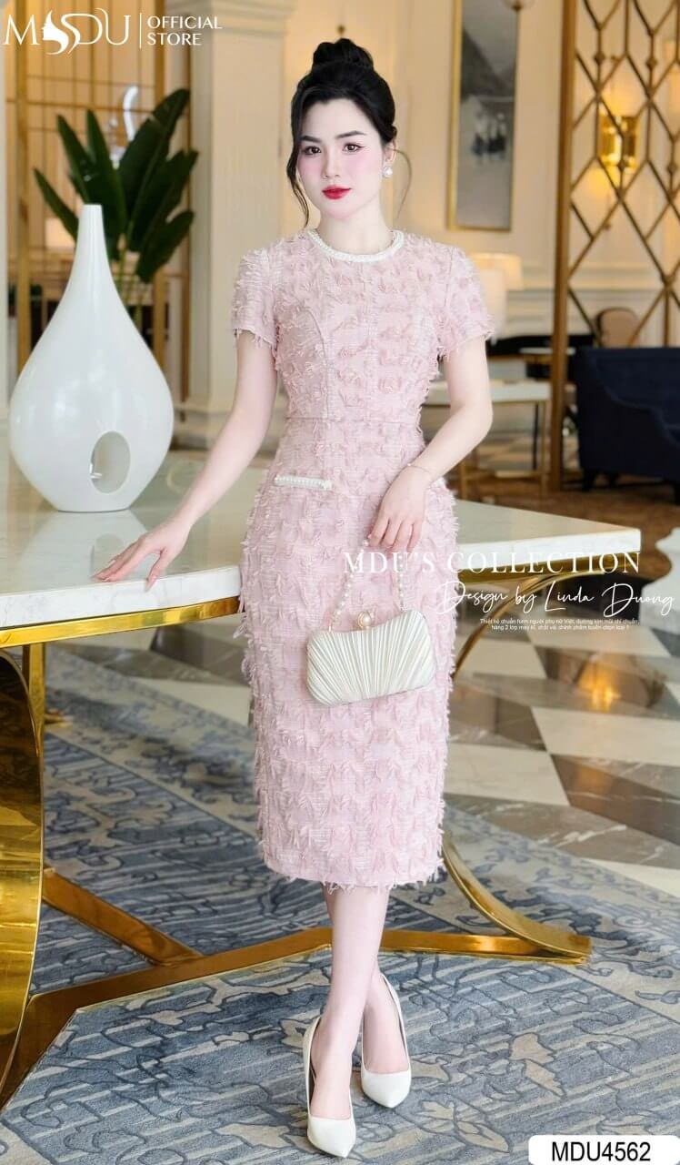 [🛒🇻🇳]Váy Thiết Kế MDU4562 Màu Hồng Đính Ngọc Trai Quyến Rũ – , SKU – – mdufashion.com 🇻🇳🛒Top1Shop🛒 🇻🇳Top1Vietnam🇻🇳 🛍🛒🇻🇳