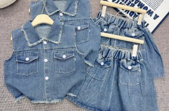 [🆕🇻🇳] ABC KID – Chuyên sỉ lẻ hàng thiết kế quần áo trẻ em 👕 Top1Fashion 👗  Các mẫu  thiết kế sét váy bò và quần bò cho mẹ và bé siêu hót tại shop em trang ạĐủ size từ 18kg-60kgSize 18kg-39 giá  chi 180k/1set
Size 40kg-60kg gi , shares-1✔️ , likes-4❤️️ , date-2025-04-10 00:56:31🇻🇳🇻🇳🇻🇳📰🆕