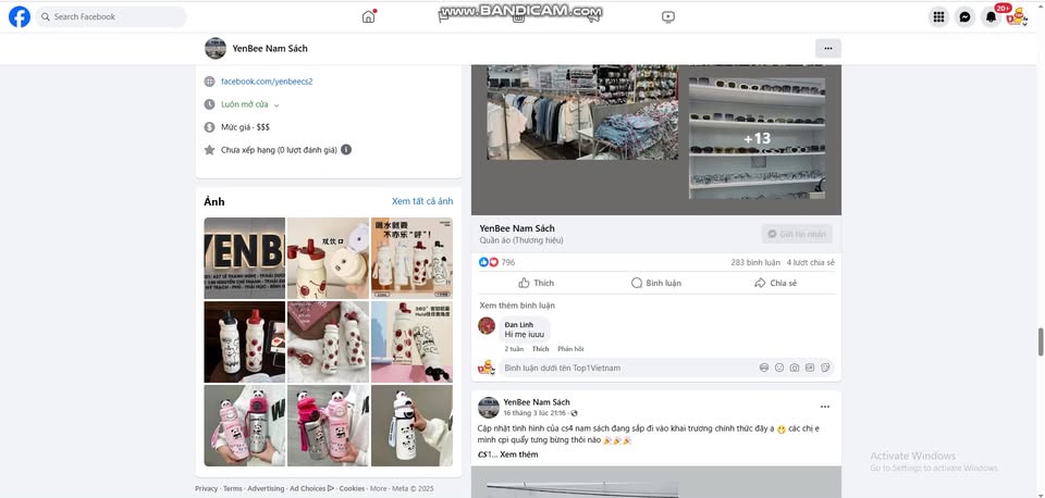 [🆕🇻🇳] Top1Vietnam ♥️️ YUMI – Hàng đẹp – Giá sốc – XưởngSỉQuầnÁo  [Top1Vietnam]
38K lượt thích • 43K người theo dõi
Giới thiệu
Open Daily : 9h-21h :30
Đang mở cửa
￼Mức giá · $, shares-0✔️ , likes-0❤️️ , date-2025-04-05 17:50:20🇻🇳🇻🇳🇻🇳📰🆕