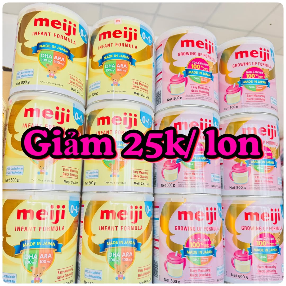 [🆕🇻🇳] Quỳnh Anh – Trọn Gói Đi Sinh – Shop chuyên cung cấp trọn gói đồ sơ sinh 🧑‍🧒❤️️👶⭐️  DEAL KHỦNG CHO #MEIJI NHẬP KHÂU ĐÂY RỒI MẸ ƠI!
Giật Đai giảm ngay #25K/ Lon
Áp dụng đến hết 31/5 ah!
Ưu đãi 1 năm chỉ có 1 lần thôi ah
—————- , shares-0✔️ , likes-0❤️️ , date-2025-04-17 21:29:47🇻🇳🇻🇳🇻🇳📰🆕