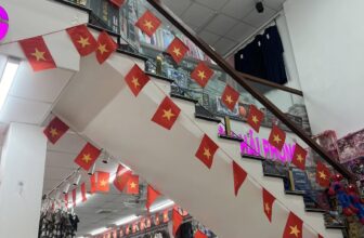 [🆕🇻🇳]  Tuyên Thuỳ Hải Phòng Shop Quần Áo Trẻ Em-Đồ Sơ Sinh-Giày Dép-Bỉm 🧑‍🧒❤️️👶⭐️ E sẵn cờ dây trang trí. Dây 10m 20lá cờ tổ quốc in 1 mặt. Giá 90k/ dây ạ
, shares-0✔️ , likes-6❤️️ , date-2025-04-26 22:44:04🇻🇳🇻🇳🇻🇳📰🆕