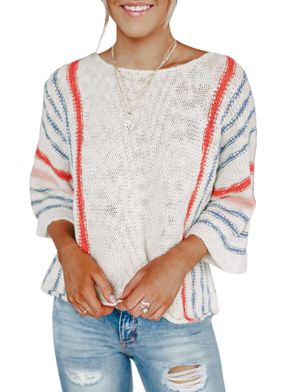 [🛒🇻🇳]Mua Dokotoo Womens 2025 Spring Casual Color Block Striped Lightweight Comfy Cable Knit Trendy Boho Clothes Pullover Sweaters trên Amazon Mỹ chính hãng 2025 | Fado – , SKU – – fado.vn 🇻🇳🛒Top1Shop🛒 🇻🇳Top1Vietnam🇻🇳 🛍🛒🇻🇳